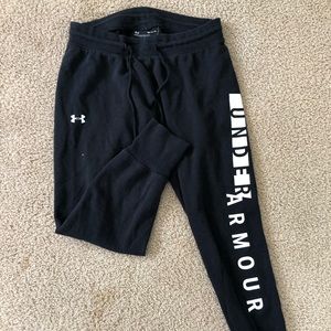 Black Under Armour Joggers